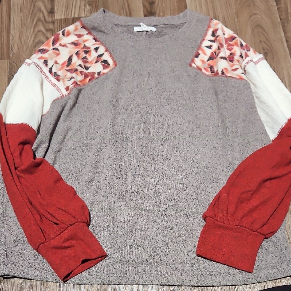 Medium Slouchy Long Sleeve Maurices